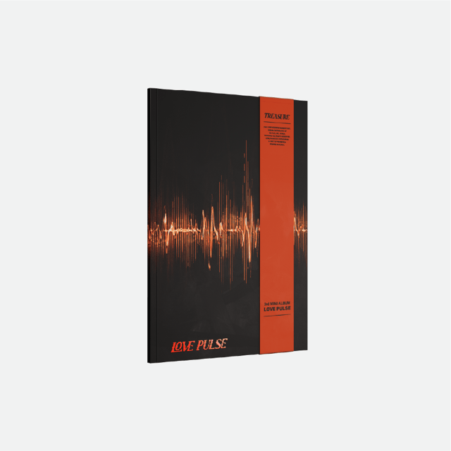 [PRE-ORDER] TREASURE (트레저) - 3rd Mini [LOVE PULSE] (ROCKCHIC VER.)-thumbnail