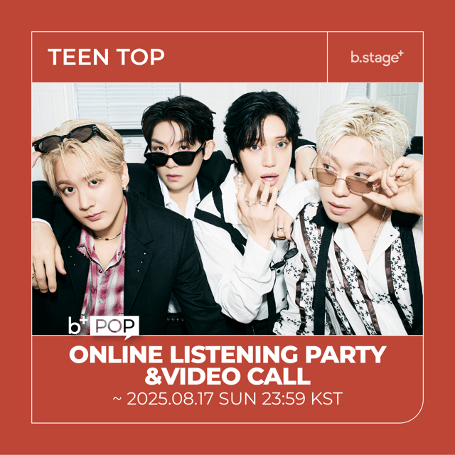 [8/21 ONLINE LISTENING PARTY&VIDEO CALL EVENT] TEEN TOP (틴탑)-thumbnail