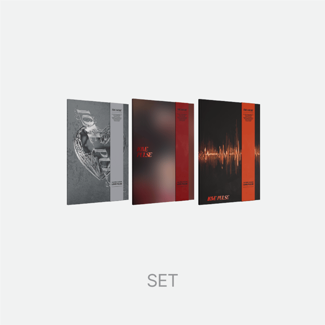 [PRE-ORDER] TREASURE (트레저) - 3rd Mini [LOVE PULSE] (METAL / STREET / ROCKCHIC VER. SET)-thumbnail