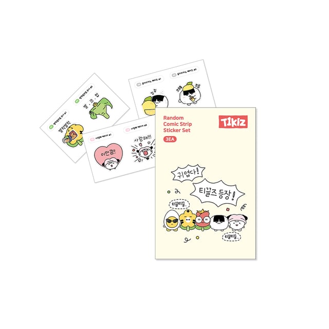 [T1klz] Random Comic Strip Sticker Set
