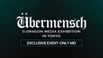 ジヨン Ubermensch オフライン限定 MD 展示会 G-DRAGON MEDIA EXHIBITION : Übermensch IN TOKYO OFFICIAL MD