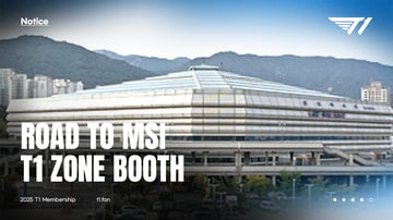 T1 ZONE Booth | 2025 LCK Road to MSI