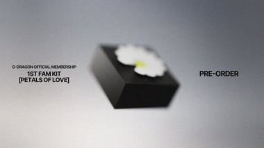 Pre-order G-DRAGON OFFICIAL MEMBERSHIP 1ST FAM KIT [PETALS OF LOVE]