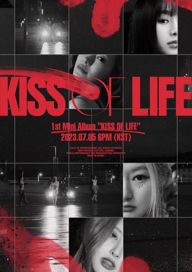 \ラスト1点/ kiss of life 1st mini alubm KISS OF LIFE - Kiss of life 1st Mini Album factory SEALED