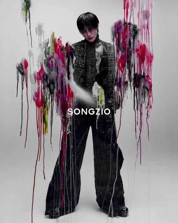 Seonghwa for SONGZIO 25FW Collection Menswear Campaign as their
