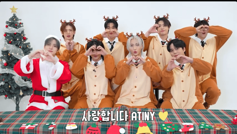 Merry Christmas Ateez and Atiny 🫶🏻❤️ Be healthy everyone and