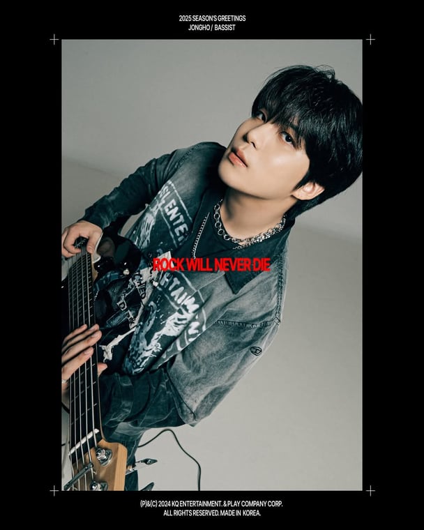 📷] 2025 SEASON'S GREETINGS '종호(JONGHO)' ROCK WILL NEVER