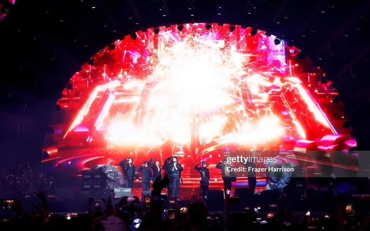 240413 | 📷 ] More photos of ATEEZ performing at the Sahara Tent