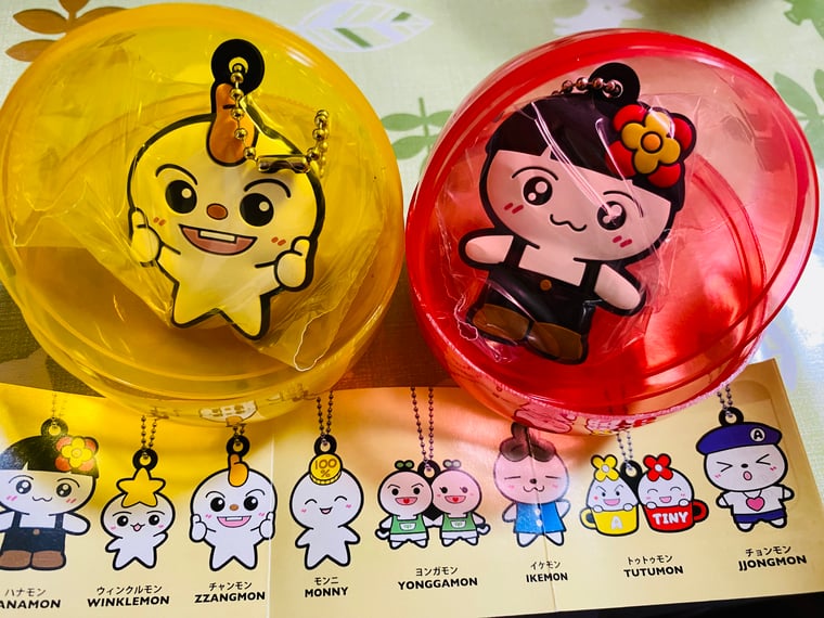 ATEEZ TEEZ-MONぬいぐるみ 優しかっ チャンモン ガチャ ATEEZ ユノ 