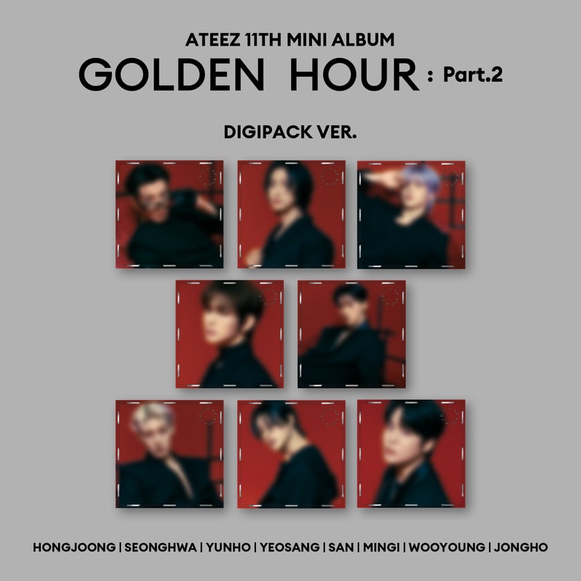 GOLDEN HOUR : Part.2] DIGIPACK VER. [8-piece set]