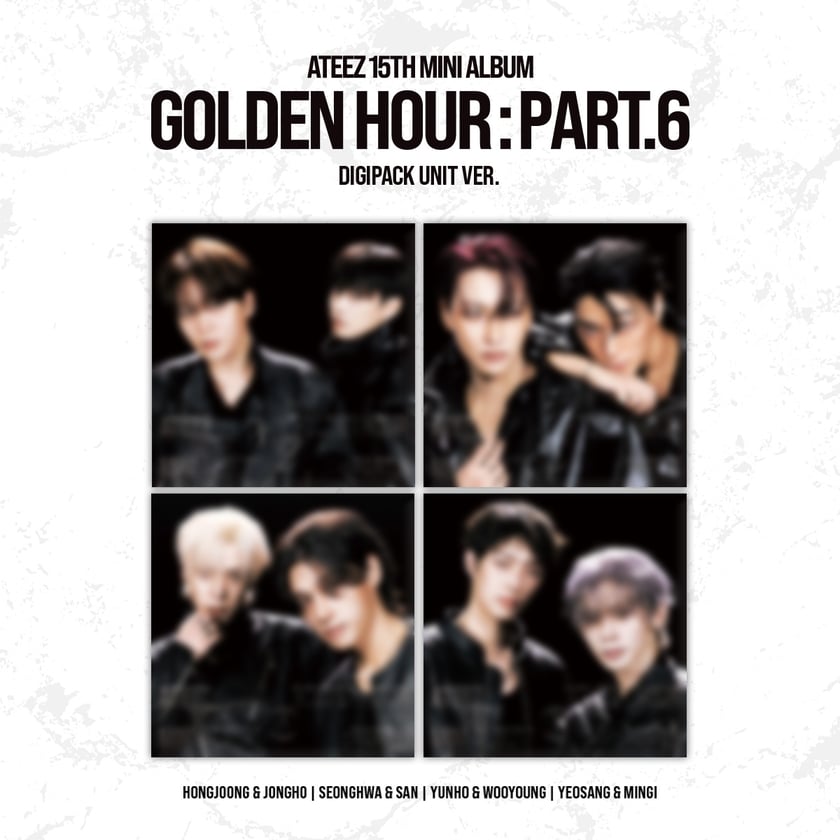GOLDEN HOUR : Part.6] DIGIPACK UNIT VER. [4-piece set]
