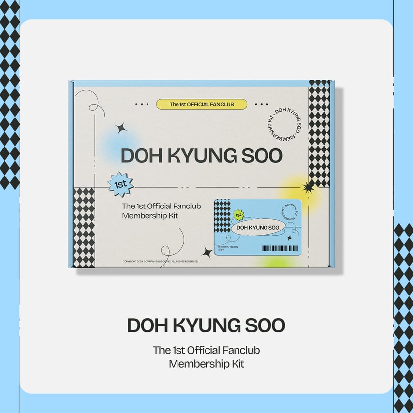 DOH KYUNG SOO - The 1st Official Fanclub Membership Kit