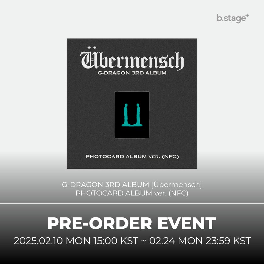 G-DRAGON Übermensch コンプリート BIGBANG G-DRAGON - Übermensch (Jewel ver.) – Kpop Planet