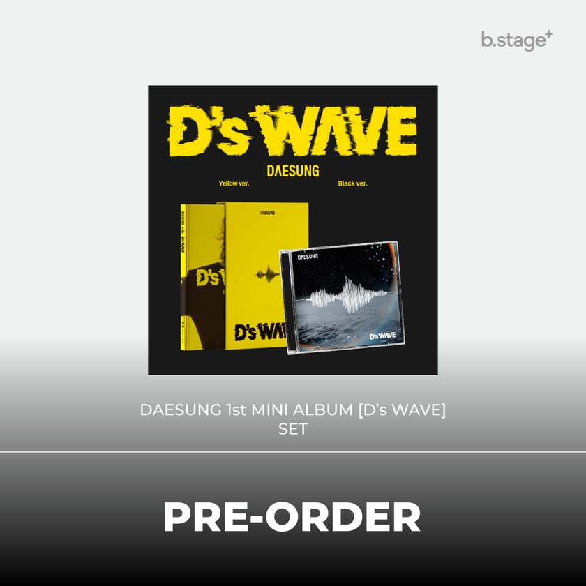 PRE-ORDER] 대성(DAESUNG) - 1st MINI ALBUM [D's WAVE](SET)