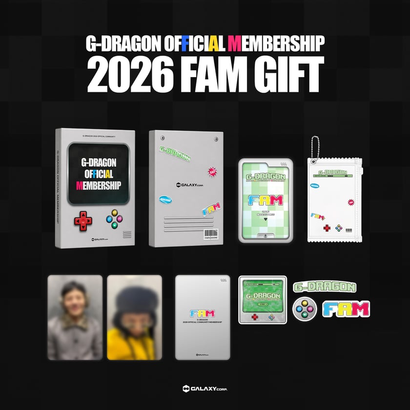 G-DRAGON 2026 OFFICIAL MEMBERSHIP [FAM GIFT]