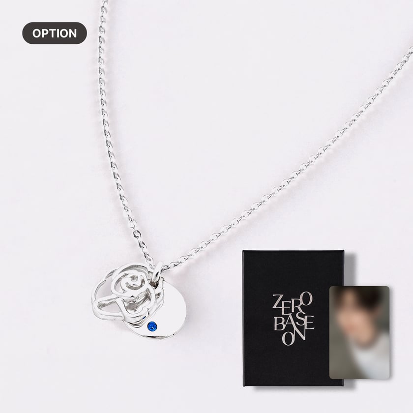 ZB1 925シルバーZEROSE ネックレス ver.2 ハンビン　完売品 EXCLUSIVE] ZB1_[NEVER SAY NEVER] 925 Silver ZEROSE NECKLACE ver.2