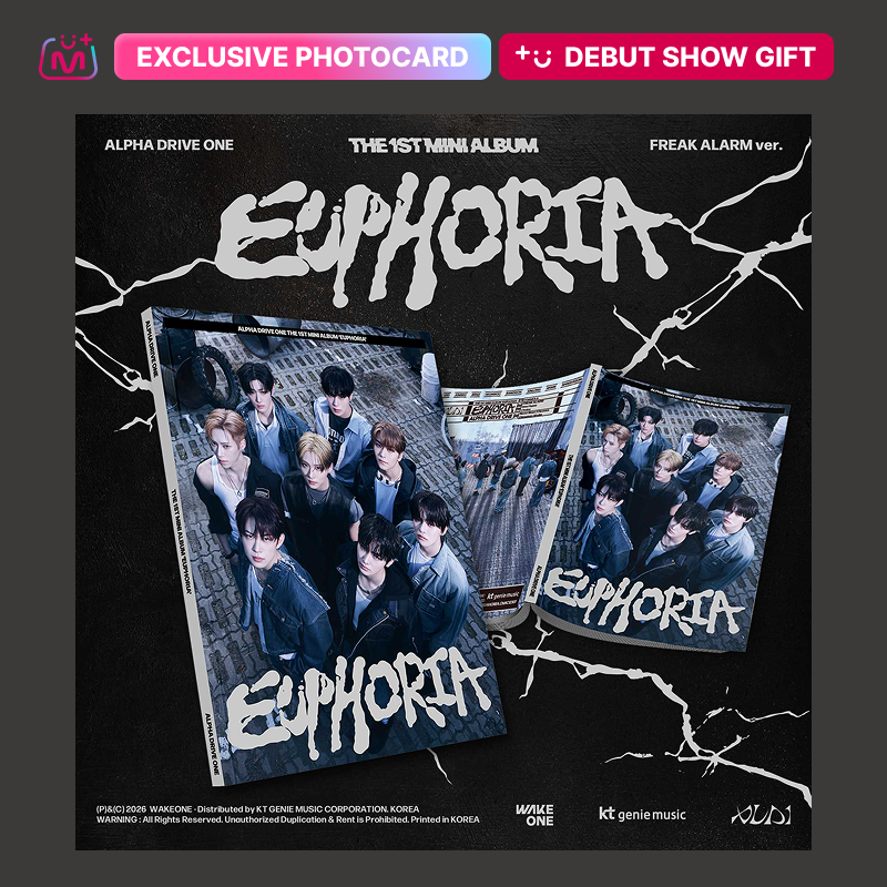 DEBUT SHOW GIFT] ALPHA DRIVE ONE THE 1ST MINI ALBUM [EUPHORIA