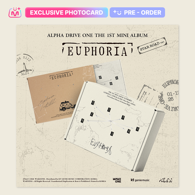 PRE-ORDER EVENT] ALPHA DRIVE ONE THE 1ST MINI ALBUM [EUPHORIA
