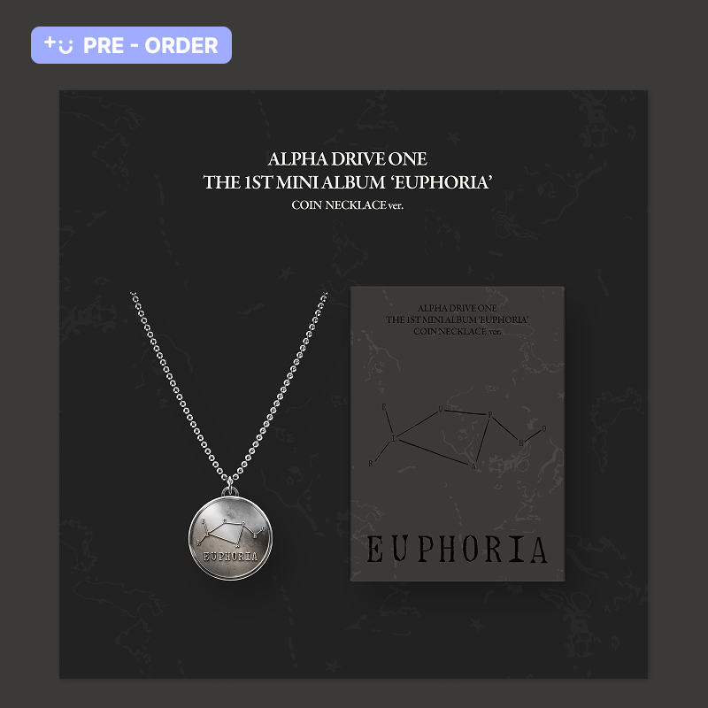 PRE-ORDER] ALPHA DRIVE ONE THE 1ST MINI ALBUM [EUPHORIA] (COIN