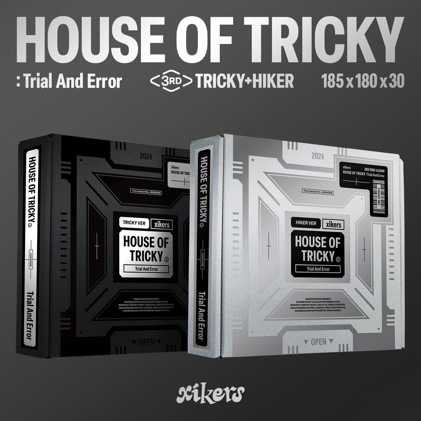 3RD MINI ALBUM [HOUSE OF TRICKY : Trial And Error] set