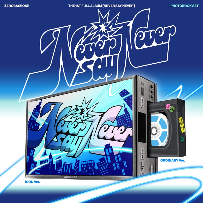 SET) ZEROBASEONE THE 1ST FULL ALBUM [NEVER SAY NEVER] (ICON