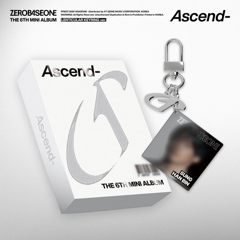 Set) ZEROBASEONE The 6th Mini Album [Ascend-] LENTICULAR KEYRING Ver.