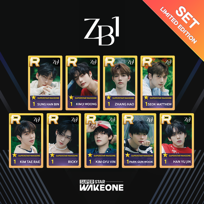 ZB1 ジウン SUPERSTAR WAKEONE ロンドン トレカ ZB1 ジウン SUPERSTAR WAKEONE ロンドン トレカ