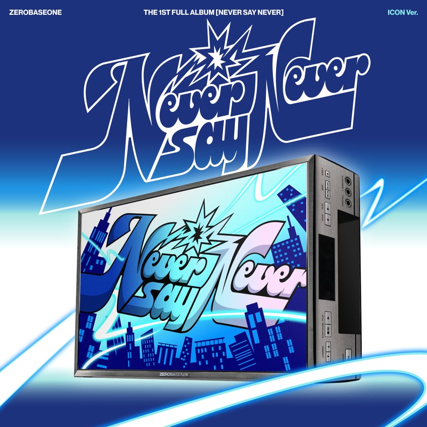 SET) ZEROBASEONE THE 1ST FULL ALBUM [NEVER SAY NEVER] (ICON