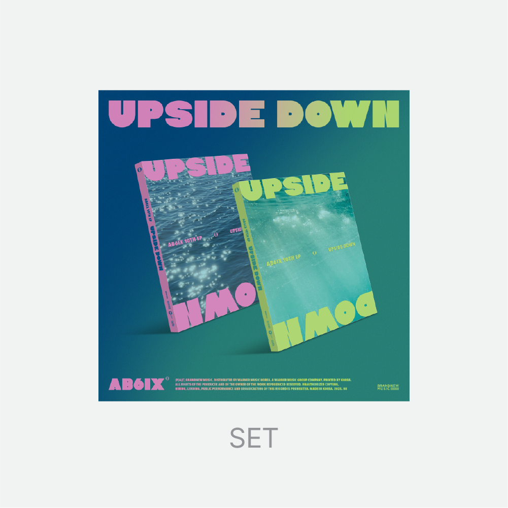 [PRE-ORDER] AB6IX (에이비식스) - 10th EP [UPSIDE DOWN] (Photobook VER.)(SET)-thumbnail