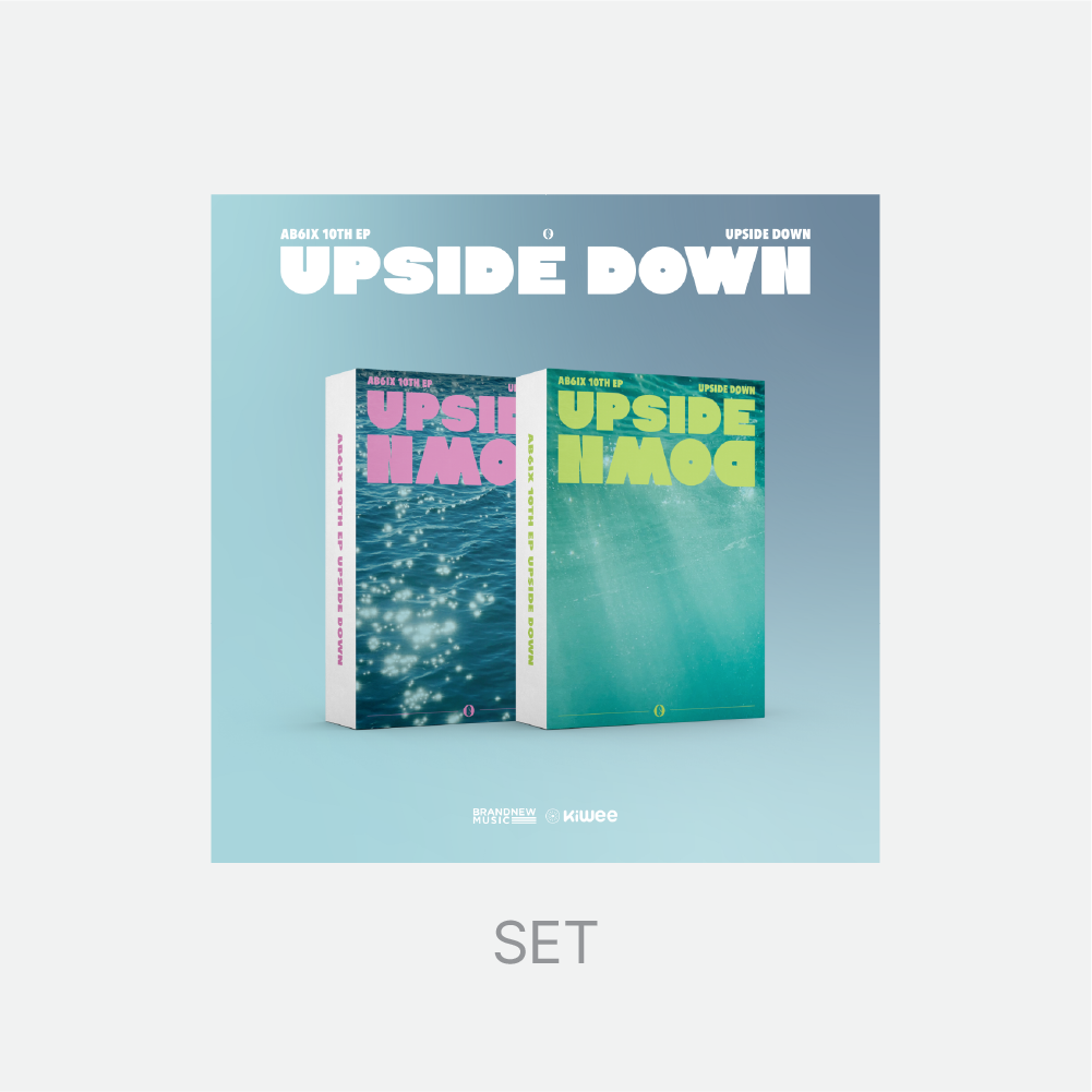 [PRE-ORDER] AB6IX (에이비식스) - 10th EP [UPSIDE DOWN] (kiwee ALBUM)(SET)-thumbnail