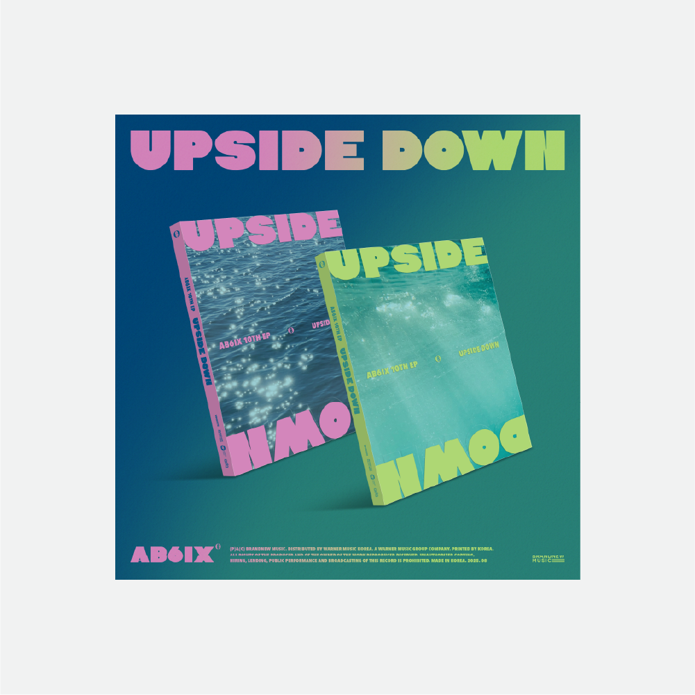 [PRE-ORDER] AB6IX (에이비식스) - 10th EP [UPSIDE DOWN] (Photobook VER.)(Random)-thumbnail