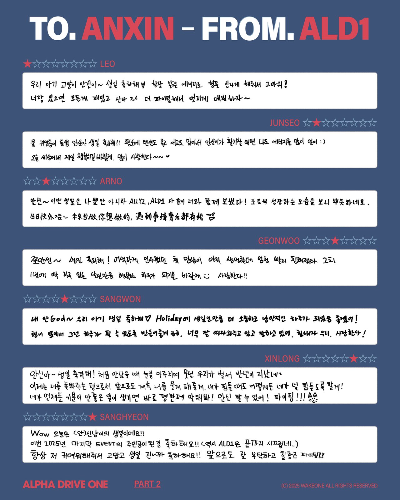 To. ANXIN, From. ALD1