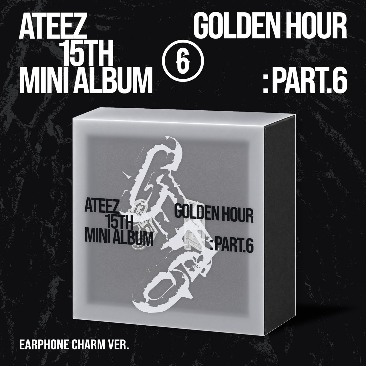 ATEEZ 15TH MINI ALBUM [GOLDEN HOUR : Part.6] (MARBLE / EARPHONE