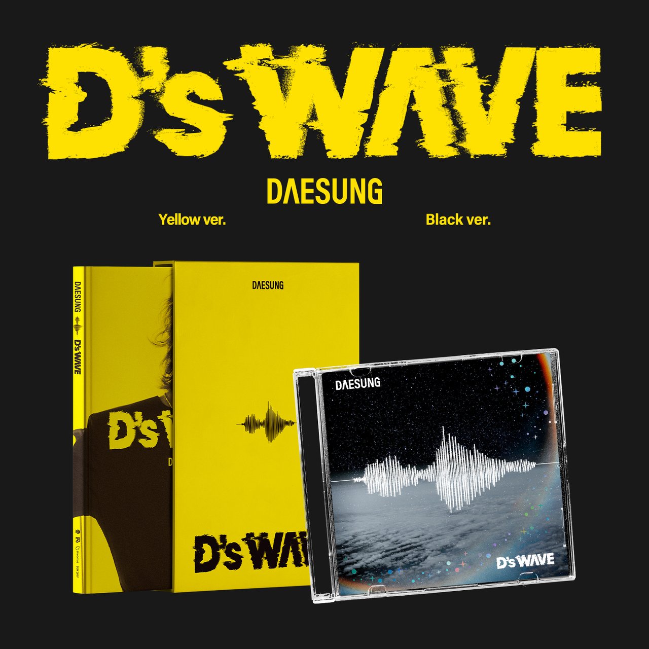 PRE-ORDER] DAESUNG - 1st MINI ALBUM [D's WAVE](SET)