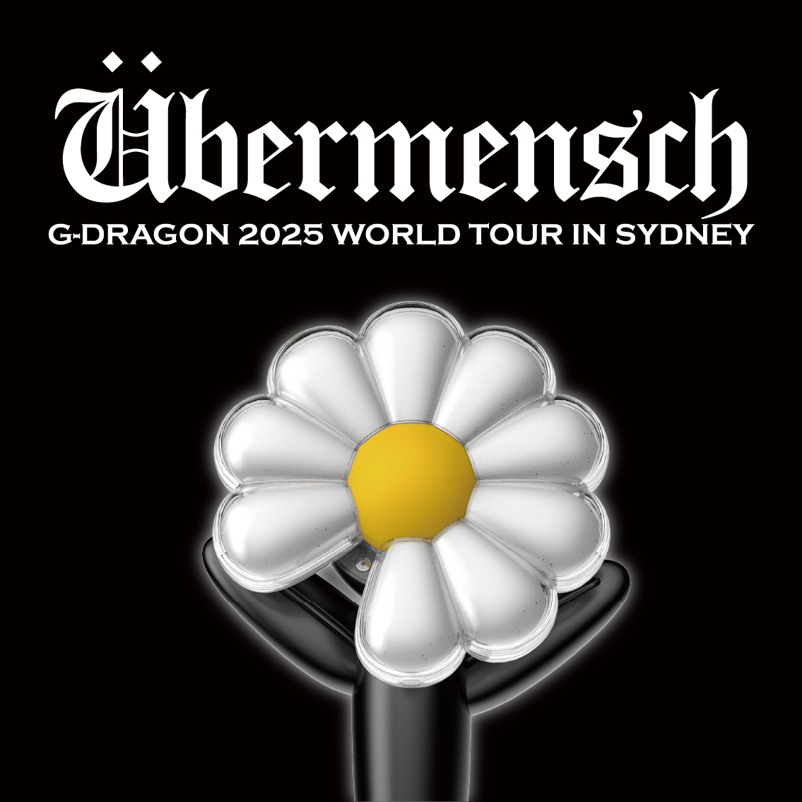 G-DRAGON GD ジードラゴン ÜBERMENSCH ペンライト G-DRAGON 2025 WORLD TOUR [Übermensch] IN AUSTRALIA G-DRAGON