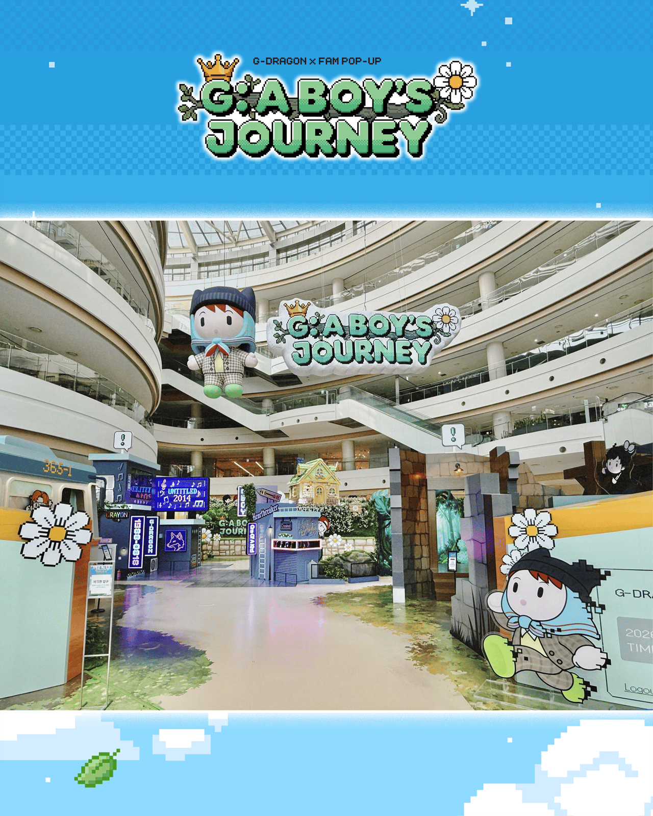G-DRAGON x FAM POP-UP [G: A BOY'S JOURNEY] D-DAY