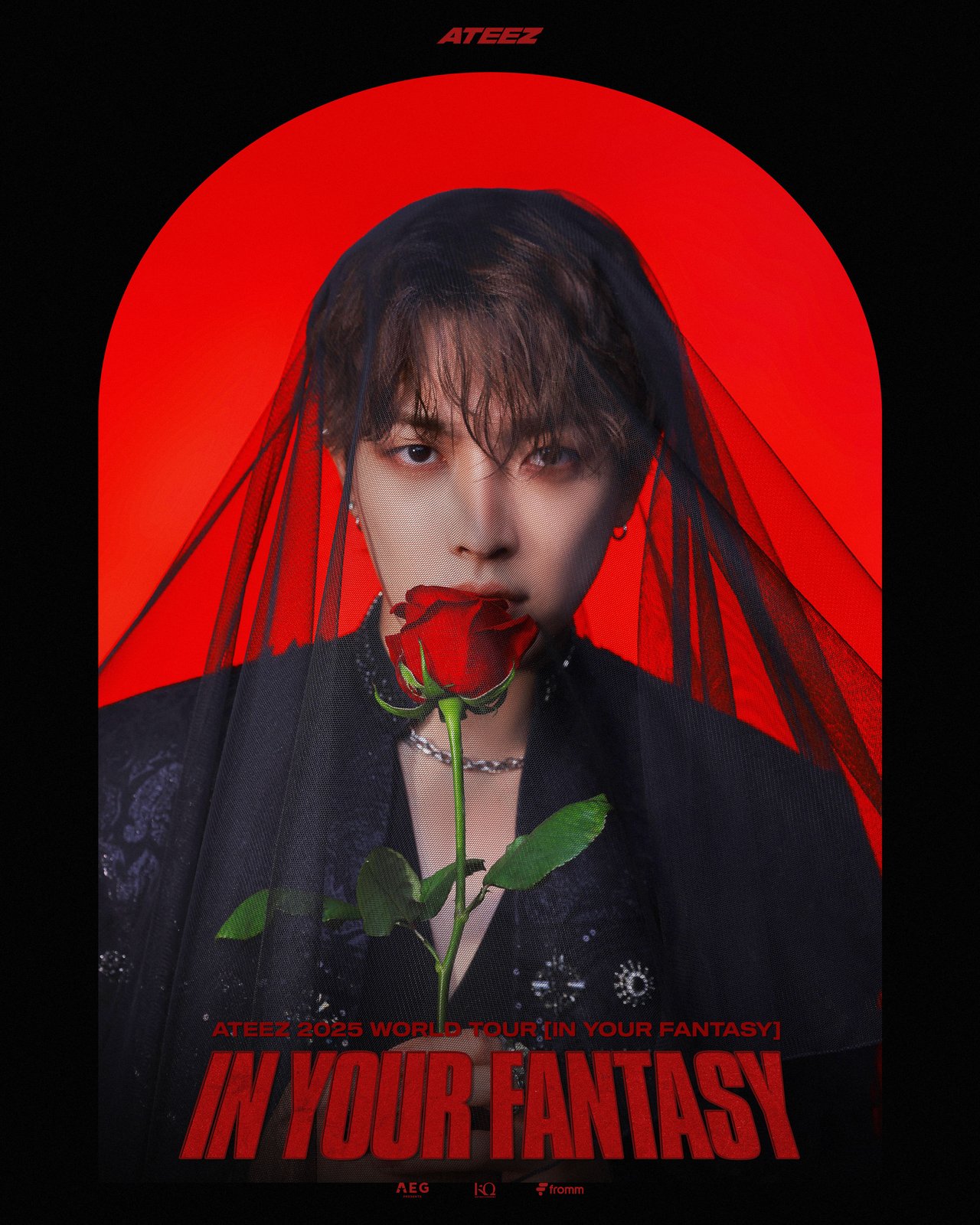 ATEEZ In Your Fantasy HEARTBEAT ホンジュン ATEEZ 2025 WORLD TOUR [IN YOUR FANTASY] IN INCHEON '홍중(HONGJOONG)'