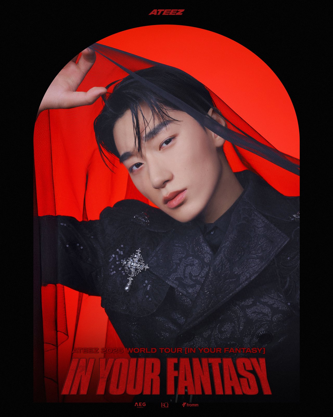 IN YOUR FANTASYソウルコンatinyzoneサン　ウヨン　ウサン ATEEZ 2025 WORLD TOUR [IN YOUR FANTASY] IN INCHEON '산(SAN)'