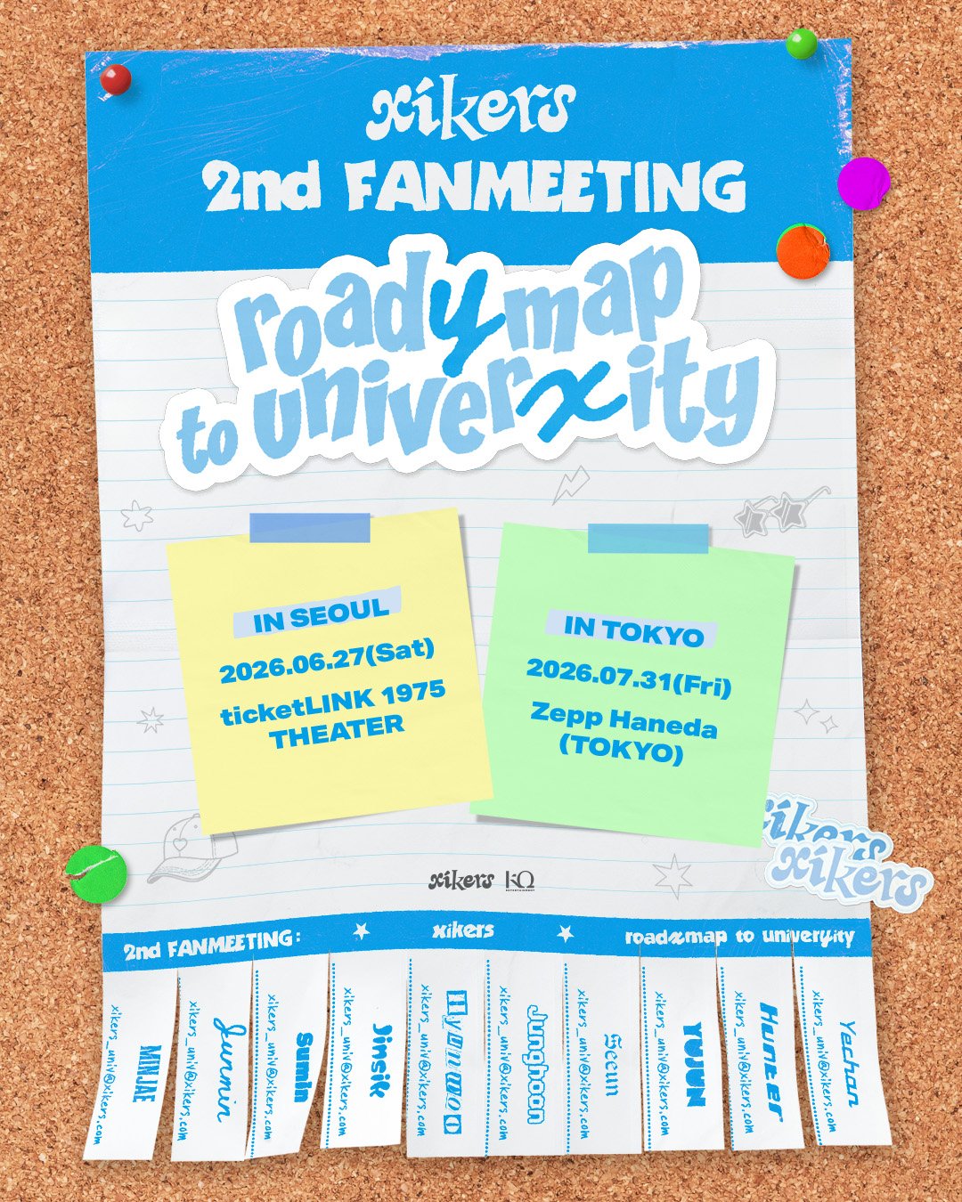 xikers <2nd FANMEETING : road𝓨map to univer𝓍ity>