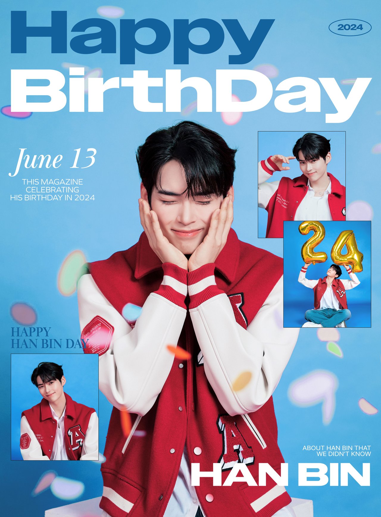 We wish Happy Birthday to HAN BIN