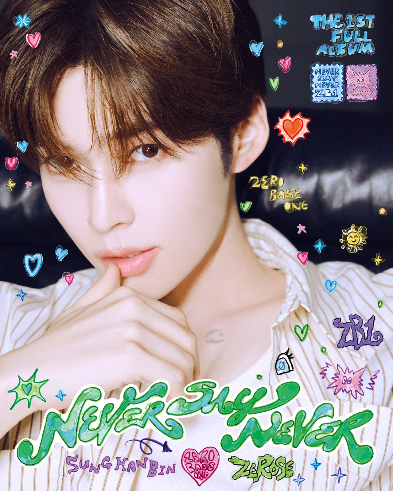 ZEROBASEONE THE 1ST FULL ALBUM ❝𝙉𝙀𝙑𝙀𝙍 𝙎𝘼𝙔 𝙉𝙀𝙑𝙀𝙍