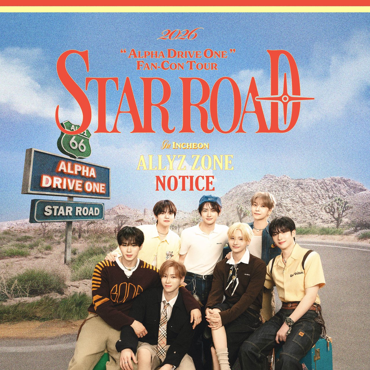2026 ALPHA DRIVE ONE FAN-CON TOUR [STAR ROAD] in INCHEON ALLYZ