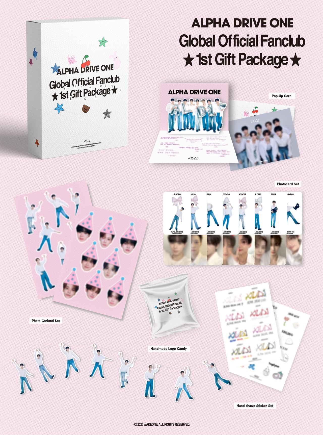 ALPHA DRIVE ONE Global Official Fanclub 'Special Gift Package