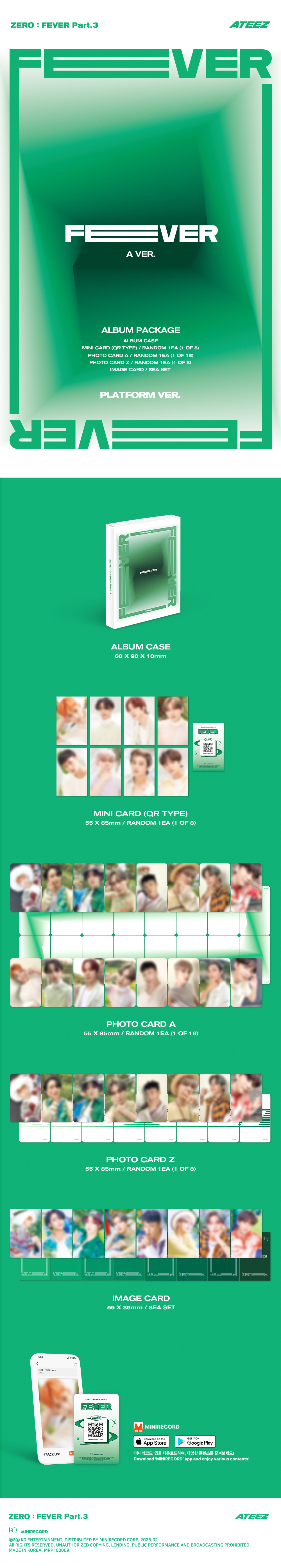 ATEEZ(에이티즈) ZERO : FEVER PLATFORM VER. / FIGURE VER