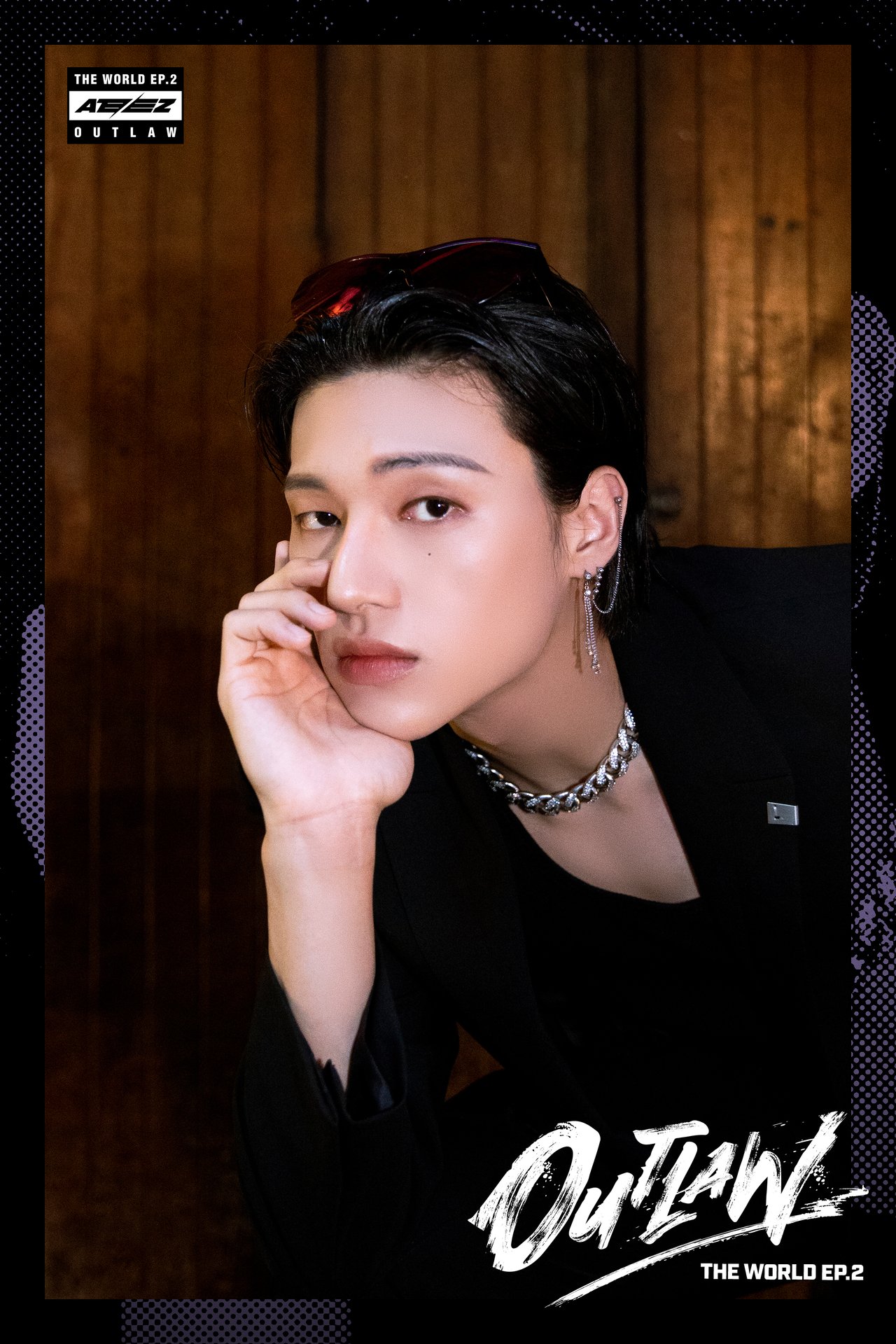 ATEEZ(에이티즈) THE WORLD EP.2 : OUTLAW Concept Photo 1 '우영