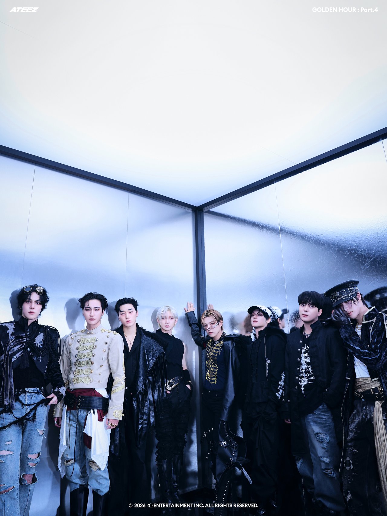 ATEEZ Adrenaline HIGHER CONCEPTPHOTO コンプ ATEEZ(에이티즈) GOLDEN HOUR : Part.4 Concept Photo
