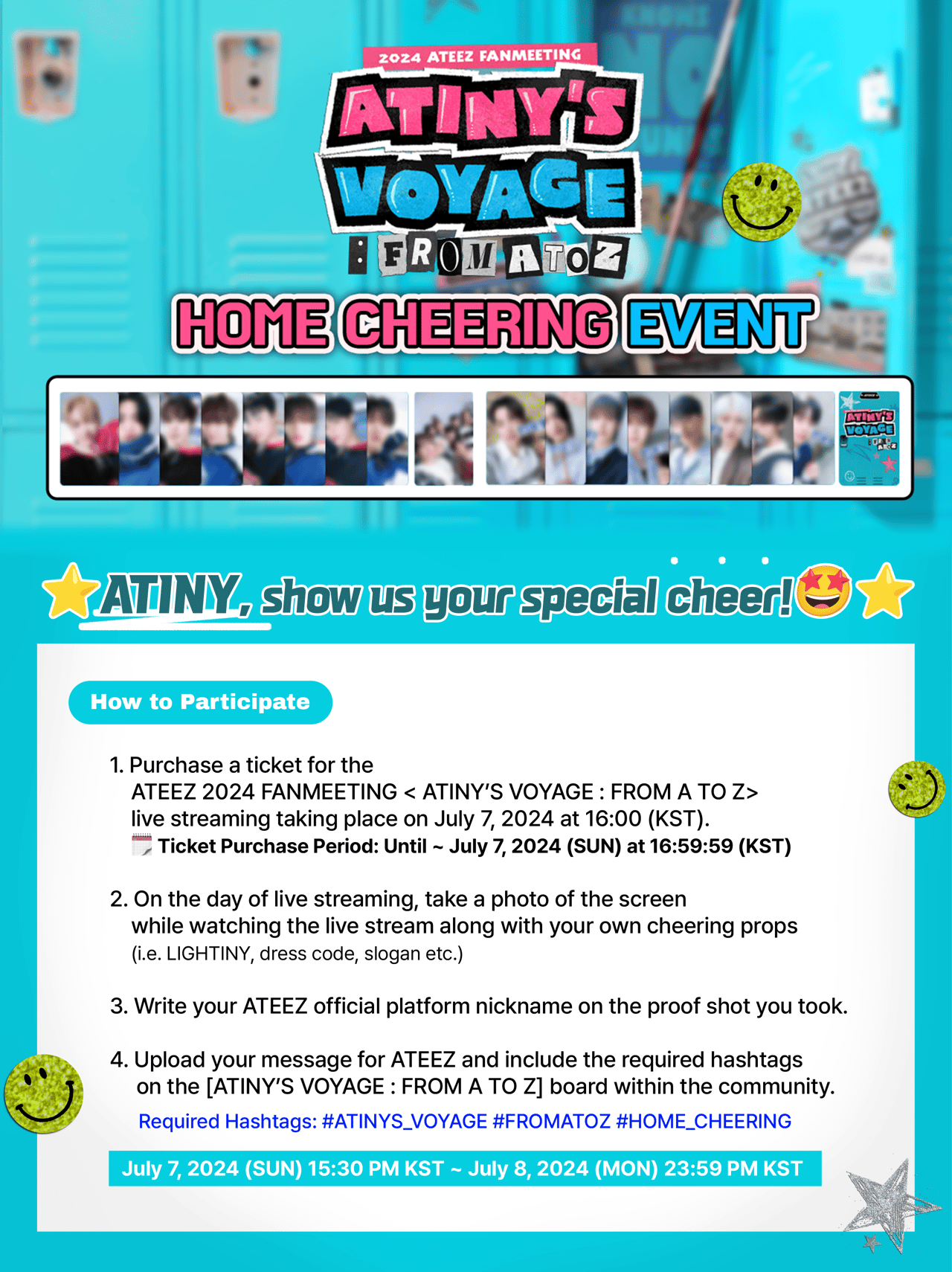 ATEEZ 2024 FANMEETING <ATINY'S VOYAGE : FROM A TO Z> HOME