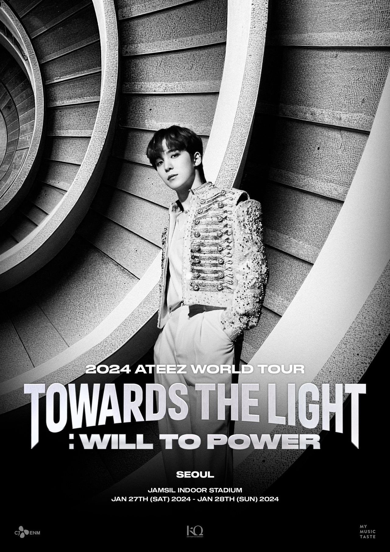 ATEEZ THE LIGHTWILL TO POWER ユノ ジョンホ ATEEZ 2024 WORLD TOUR [TOWARDS THE LIGHT : WILL TO POWER] IN SEOUL