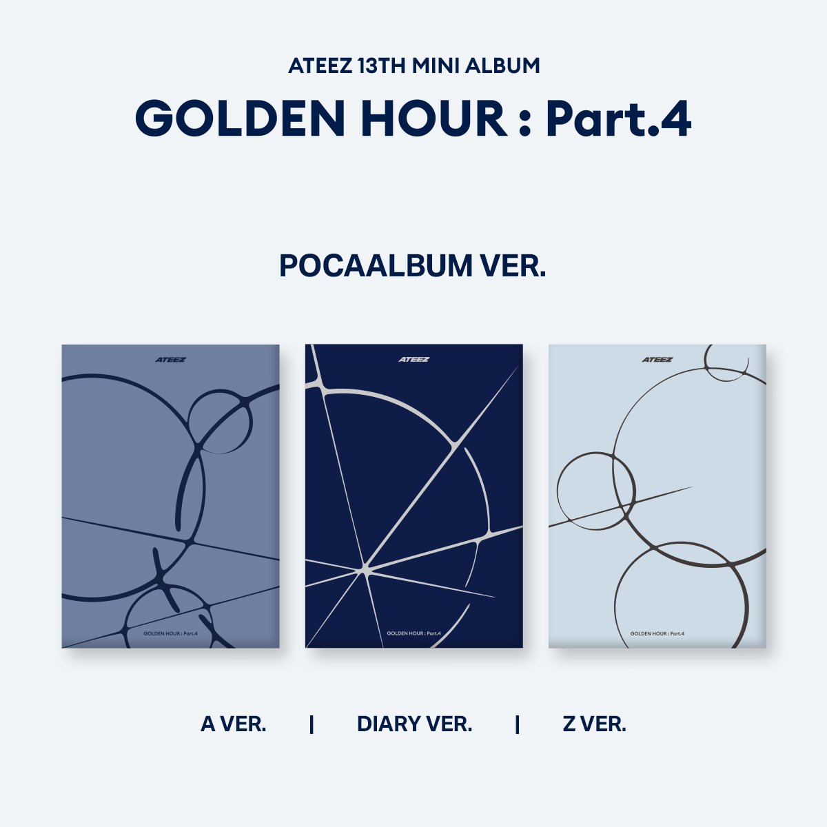 ATEEZ(에이티즈) GOLDEN HOUR : Part.4 예약 판매 안내