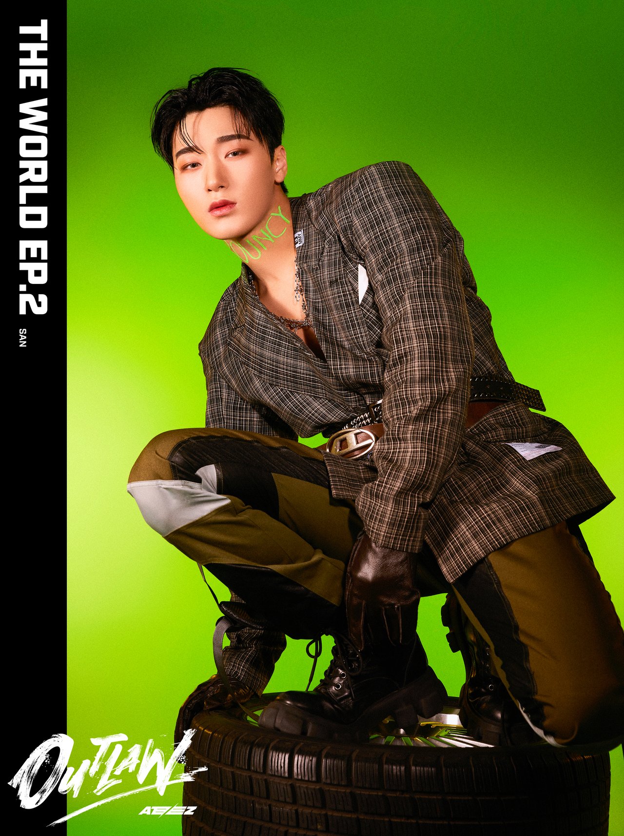 ATEEZ(에이티즈) THE WORLD EP.2 : OUTLAW Concept Photo 3 '산(SAN)'